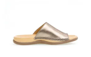 '43.700.51' women's slide sandal - bronze