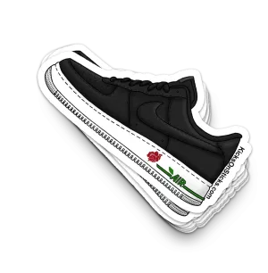 Air Force 1 Low "Black Bag Have A Nice Day" Sneaker Sticker