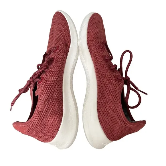 AllBirds Red Tree Runners Sneakers Size 12