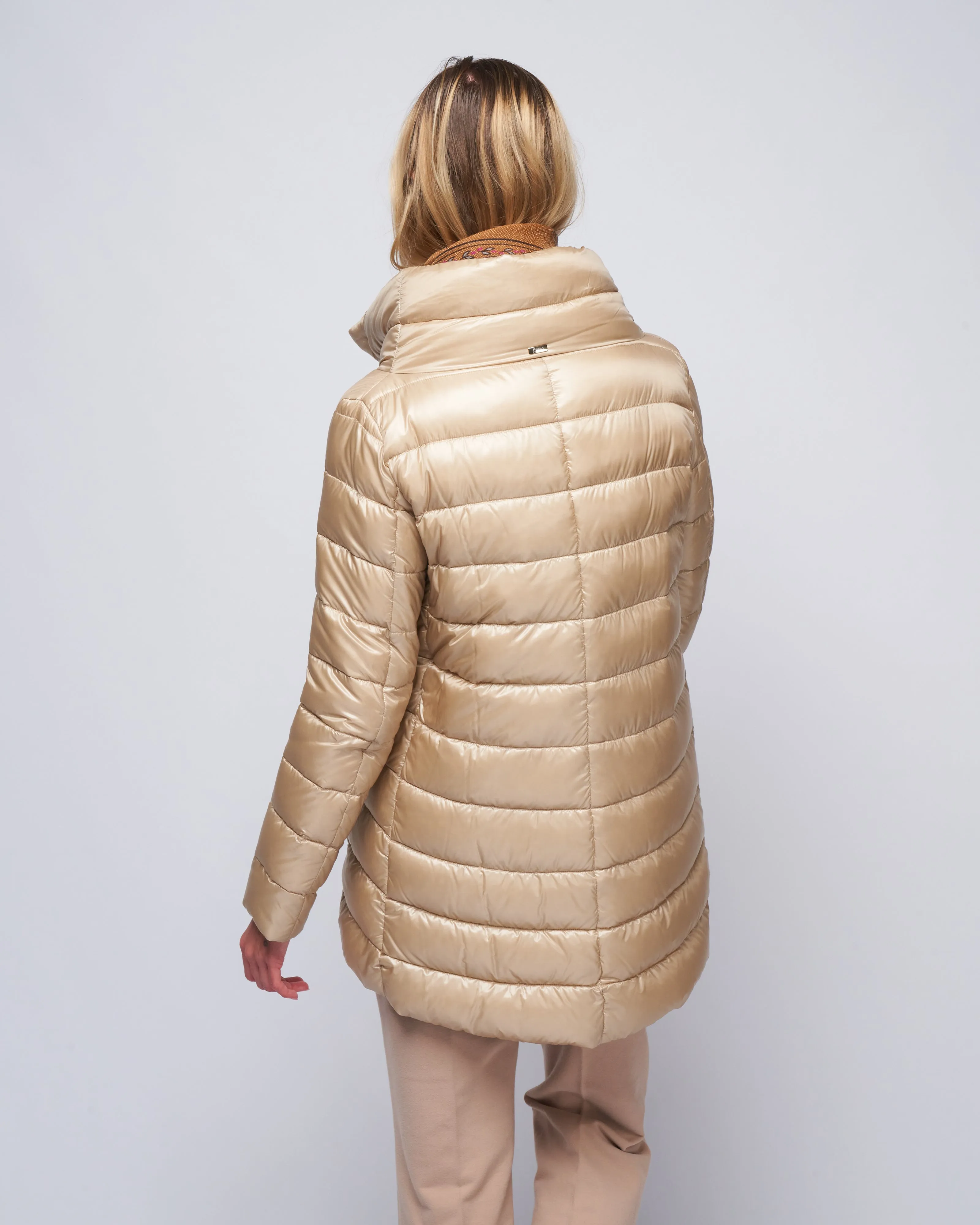 amelia ultralight a-line hi-lo - mandorla
