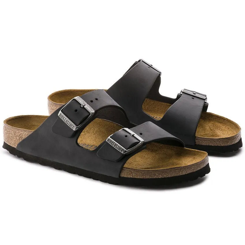 'Arizona BS' unisex slide sandal - black