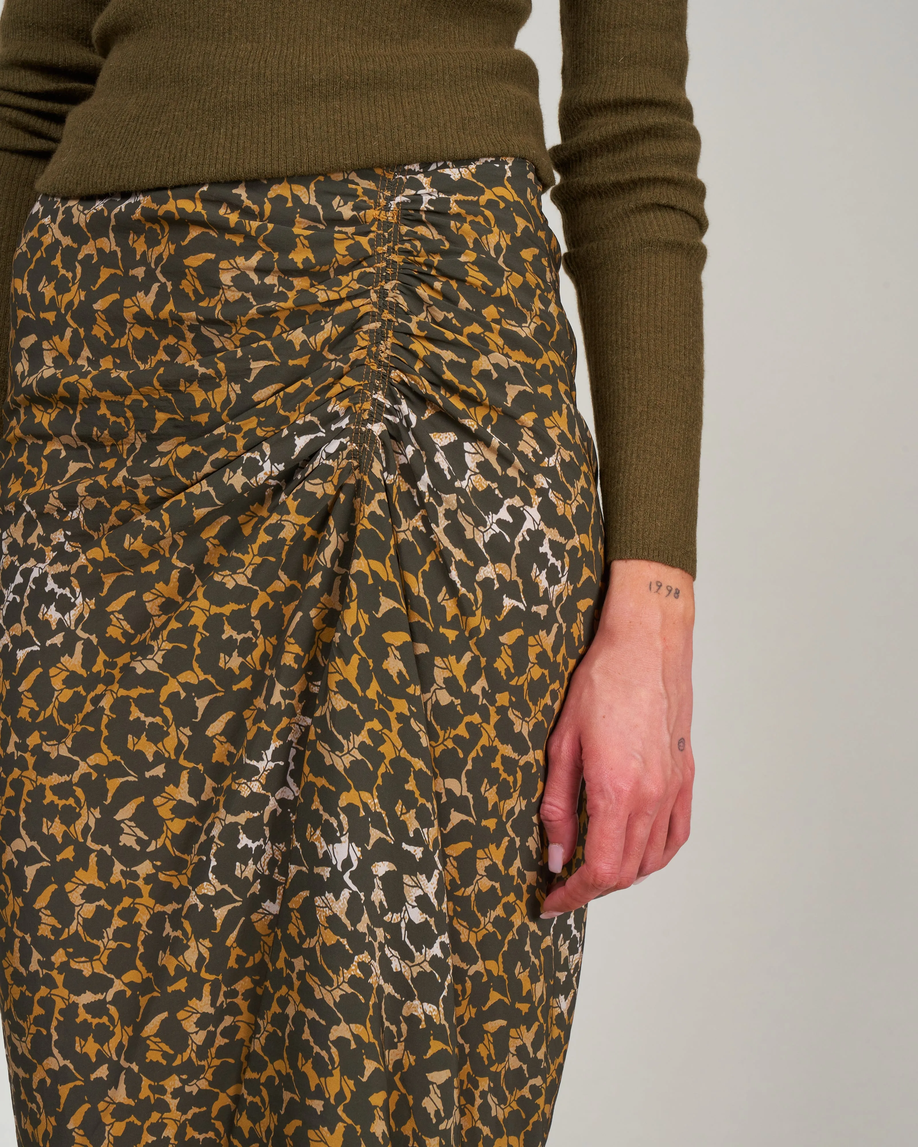 azaria skirt - bronze