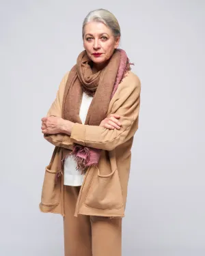 beach cardigan - camel