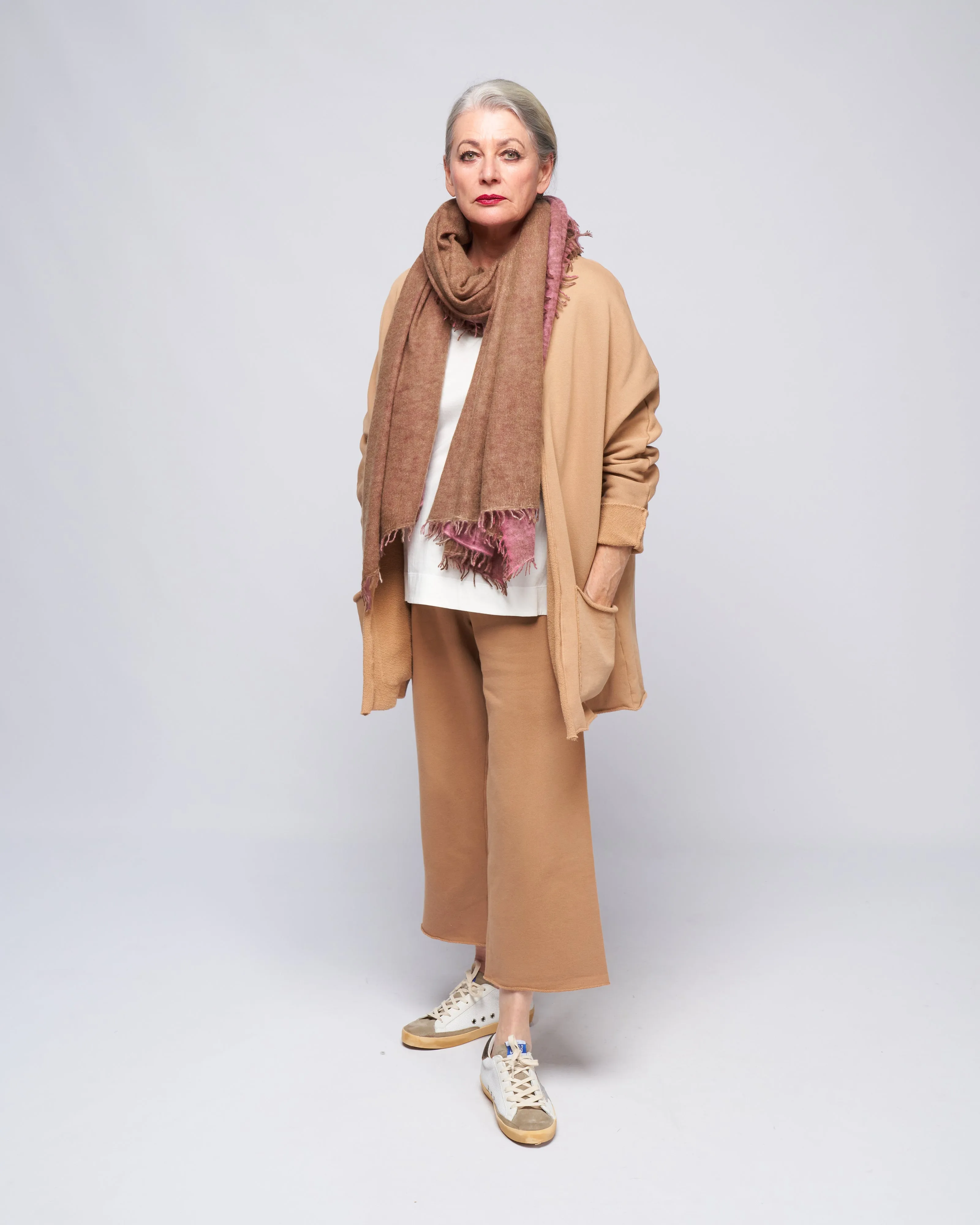 beach cardigan - camel