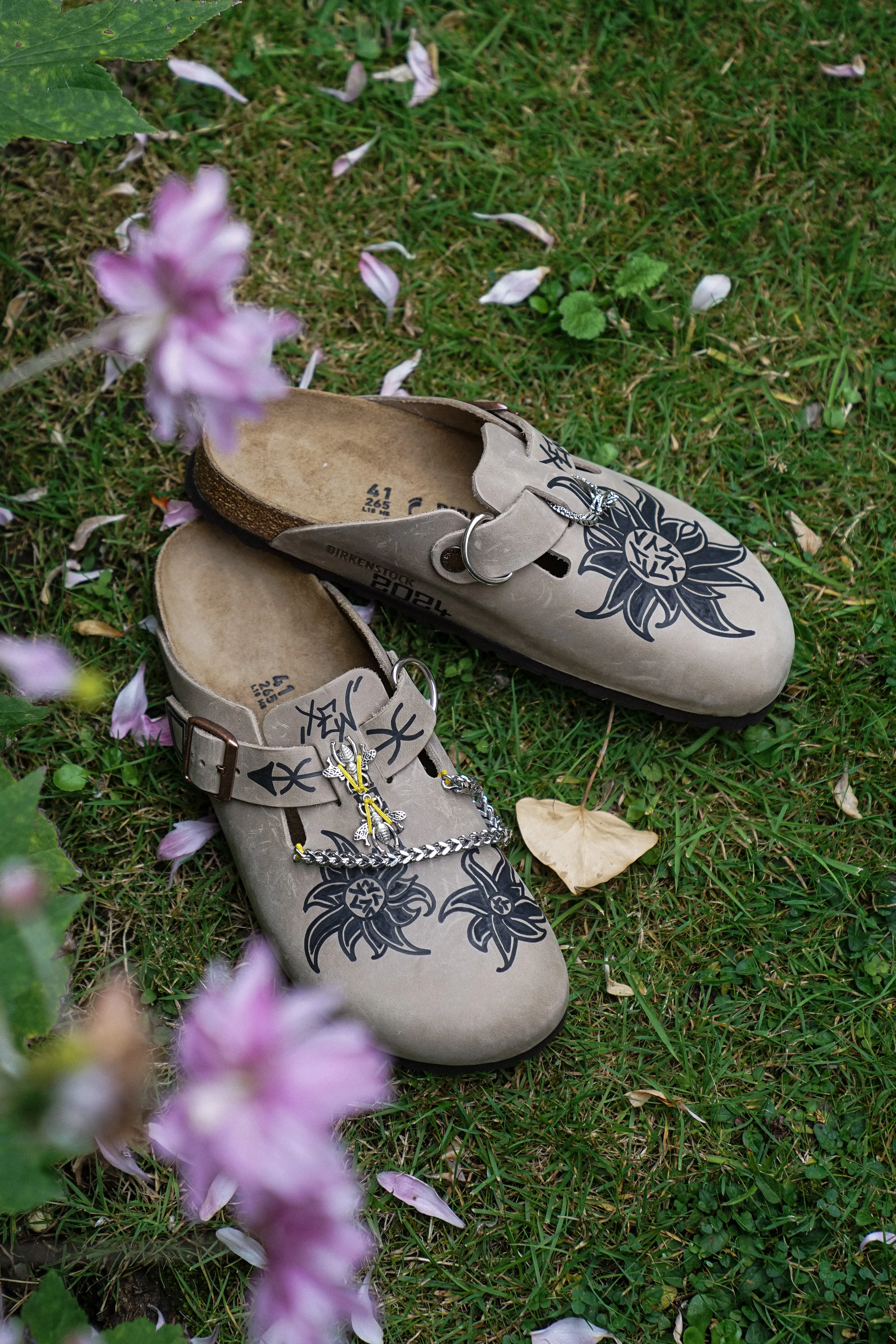 ‘BloomingBirks’ Boston Clogs