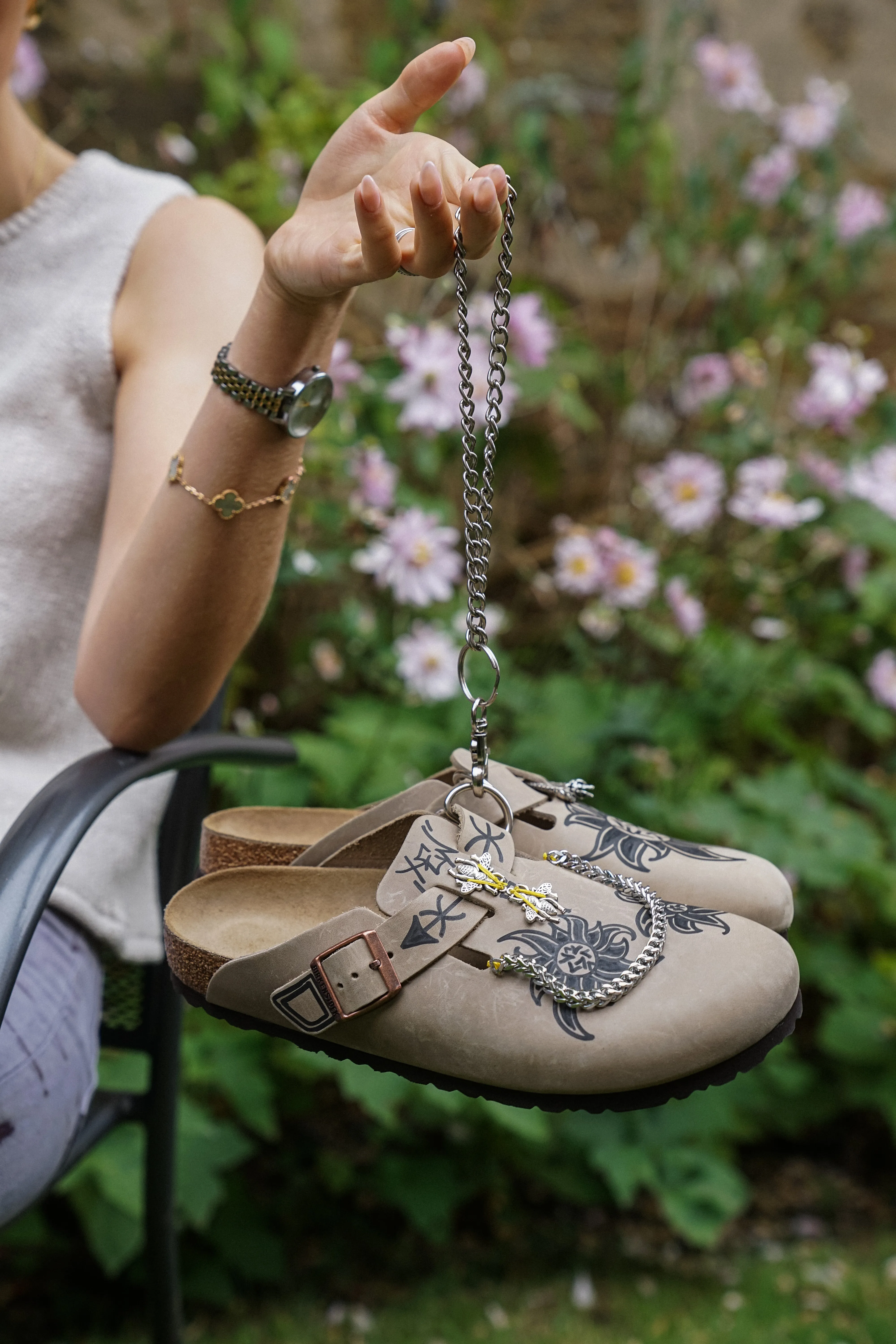 ‘BloomingBirks’ Boston Clogs
