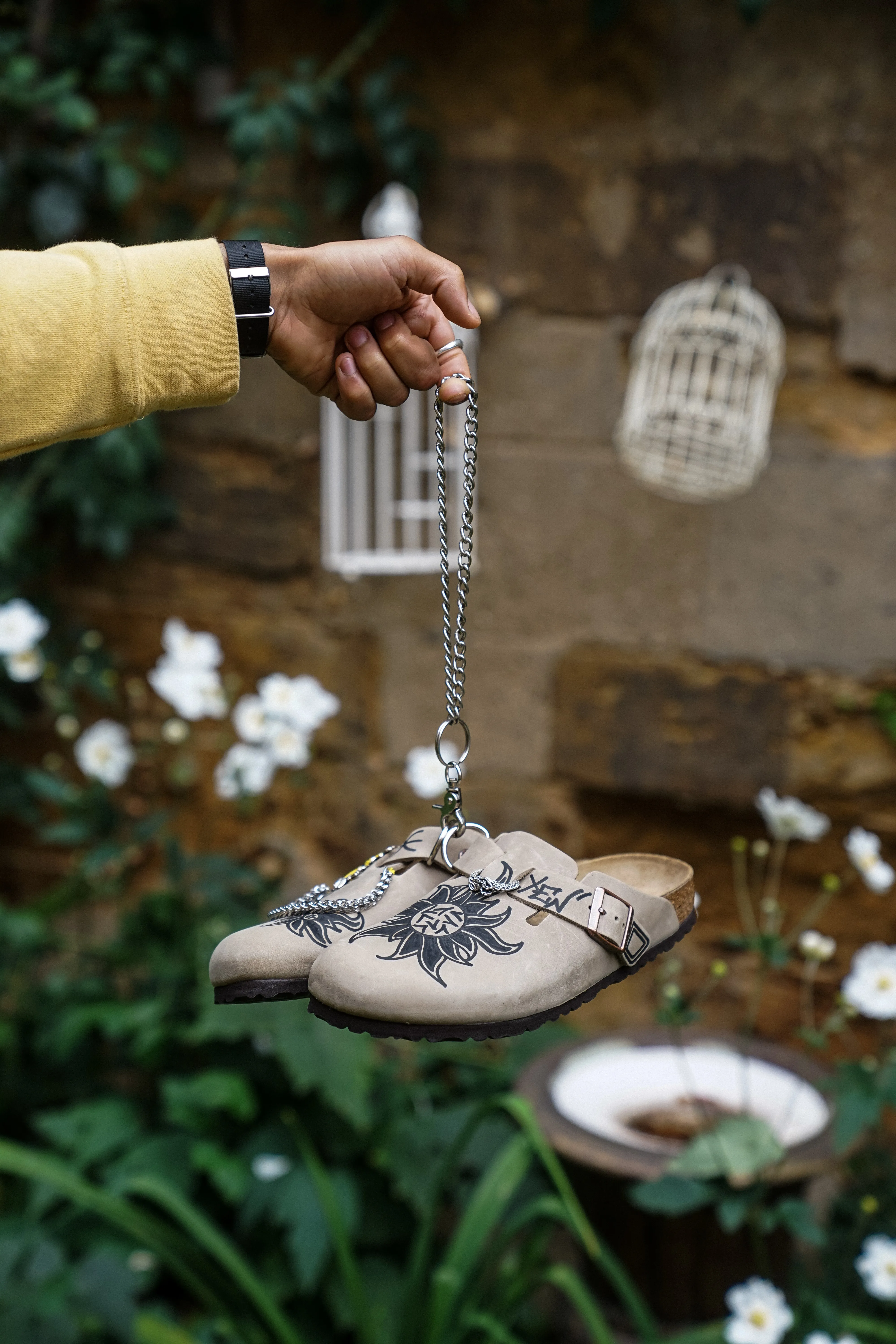 ‘BloomingBirks’ Boston Clogs