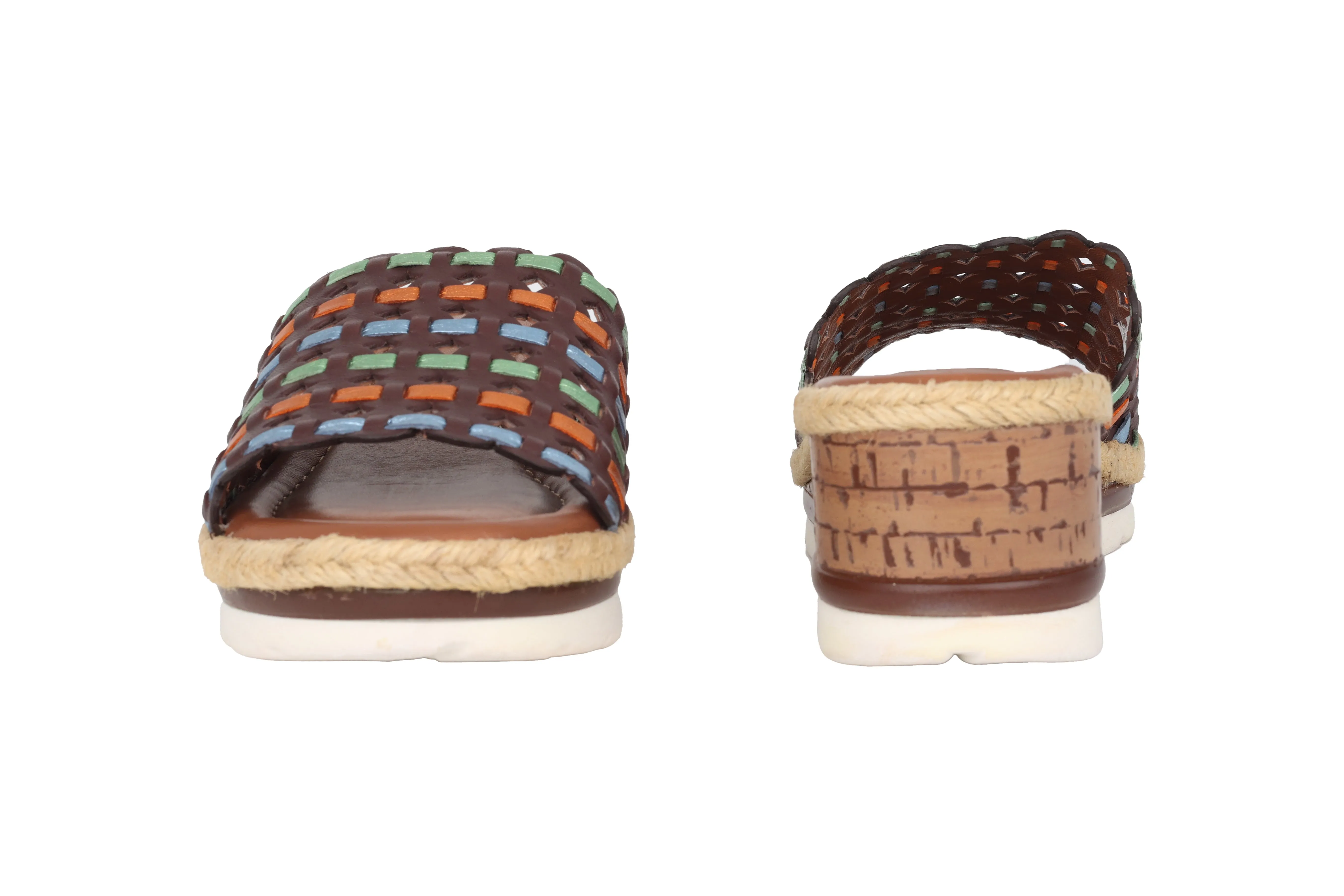 'Cadiz' women's sandal - Multicolour