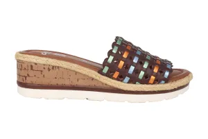'Cadiz' women's sandal - Multicolour