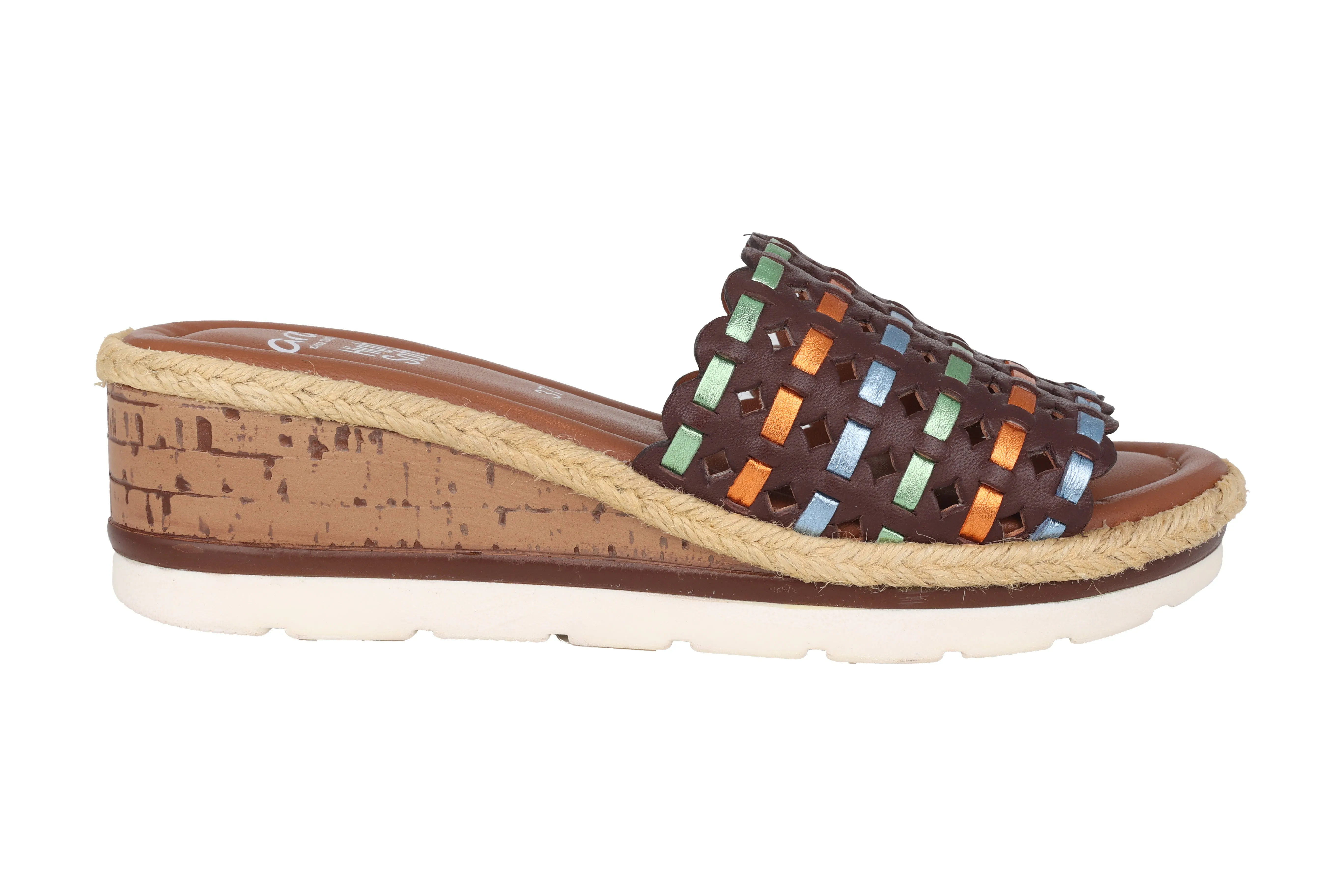 'Cadiz' women's sandal - Multicolour