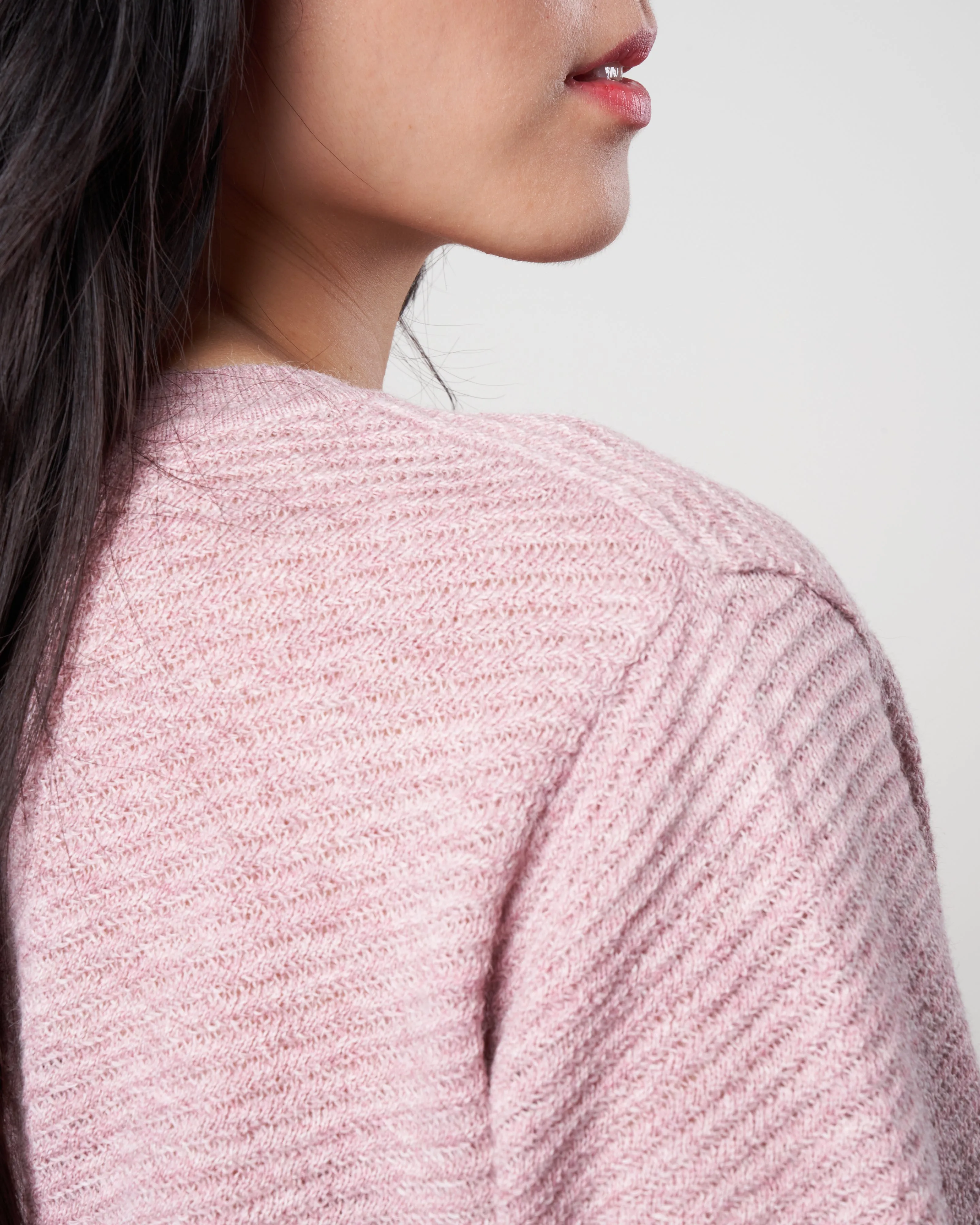calibra top - heather rose