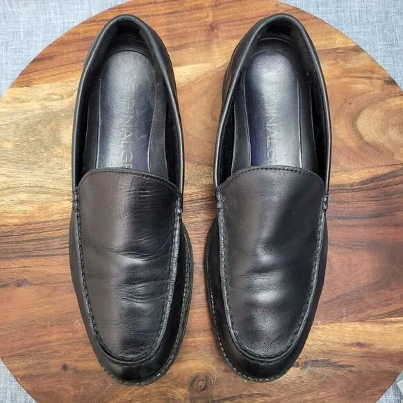 COLE HAAN Loafers Original Grand Leather Slip-On Black Men's 9M
