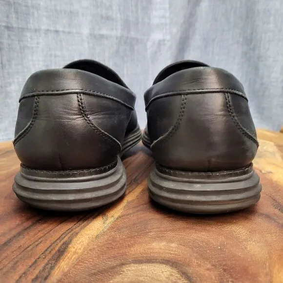 COLE HAAN Loafers Original Grand Leather Slip-On Black Men's 9M