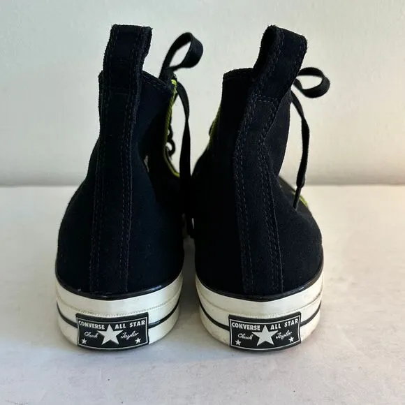 Converse Chuck Taylor 70 High Top‎ Workwear Twill Men's Size 11 Black Lemon