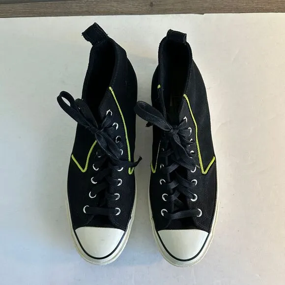 Converse Chuck Taylor 70 High Top‎ Workwear Twill Men's Size 11 Black Lemon