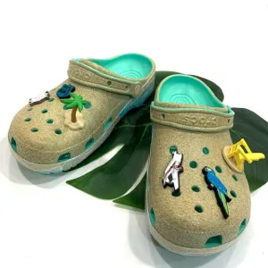 CROCS Jimmy Buffet Margaritaville Beach Classic Clogs (Sz W10 M8