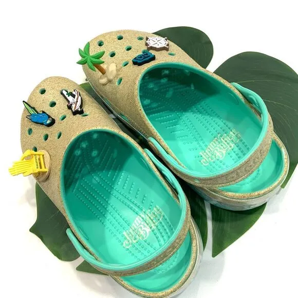 CROCS Jimmy Buffet Margaritaville Beach Classic Clogs (Sz W10 M8