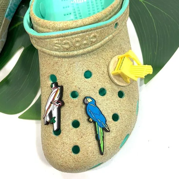 CROCS Jimmy Buffet Margaritaville Beach Classic Clogs (Sz W10 M8