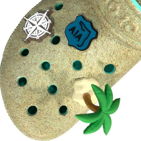 CROCS Jimmy Buffet Margaritaville Beach Classic Clogs (Sz W10 M8