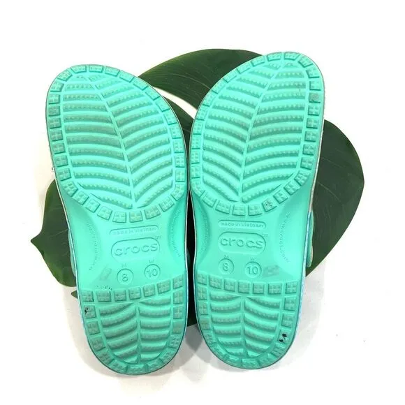CROCS Jimmy Buffet Margaritaville Beach Classic Clogs (Sz W10 M8