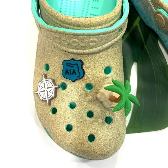 CROCS Jimmy Buffet Margaritaville Beach Classic Clogs (Sz W10 M8