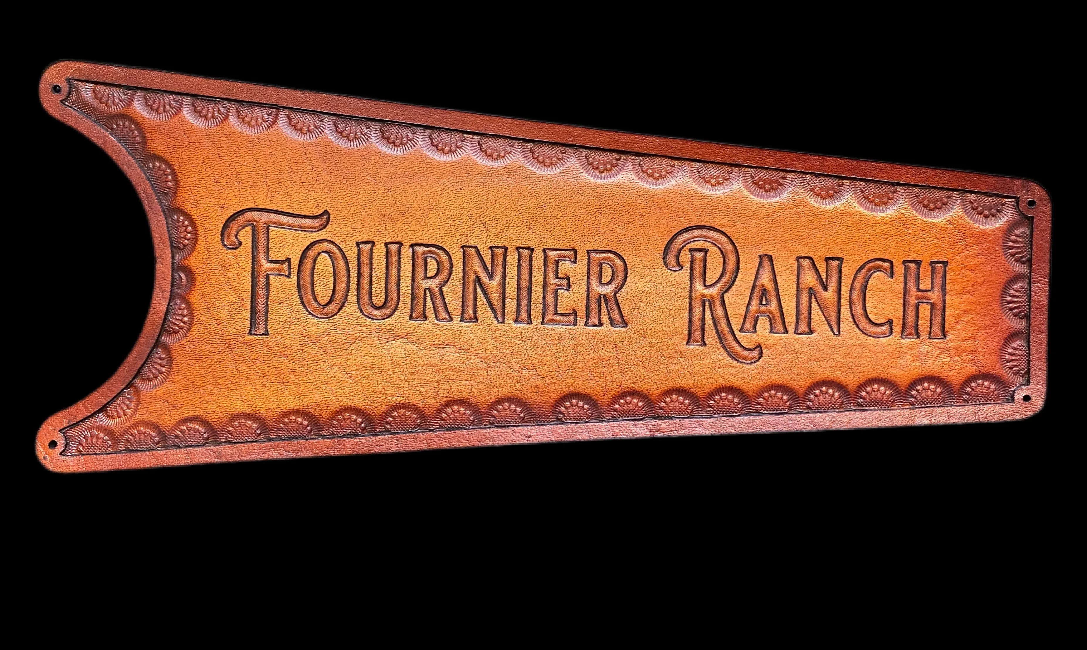Custom Boot Jack - Handtooled