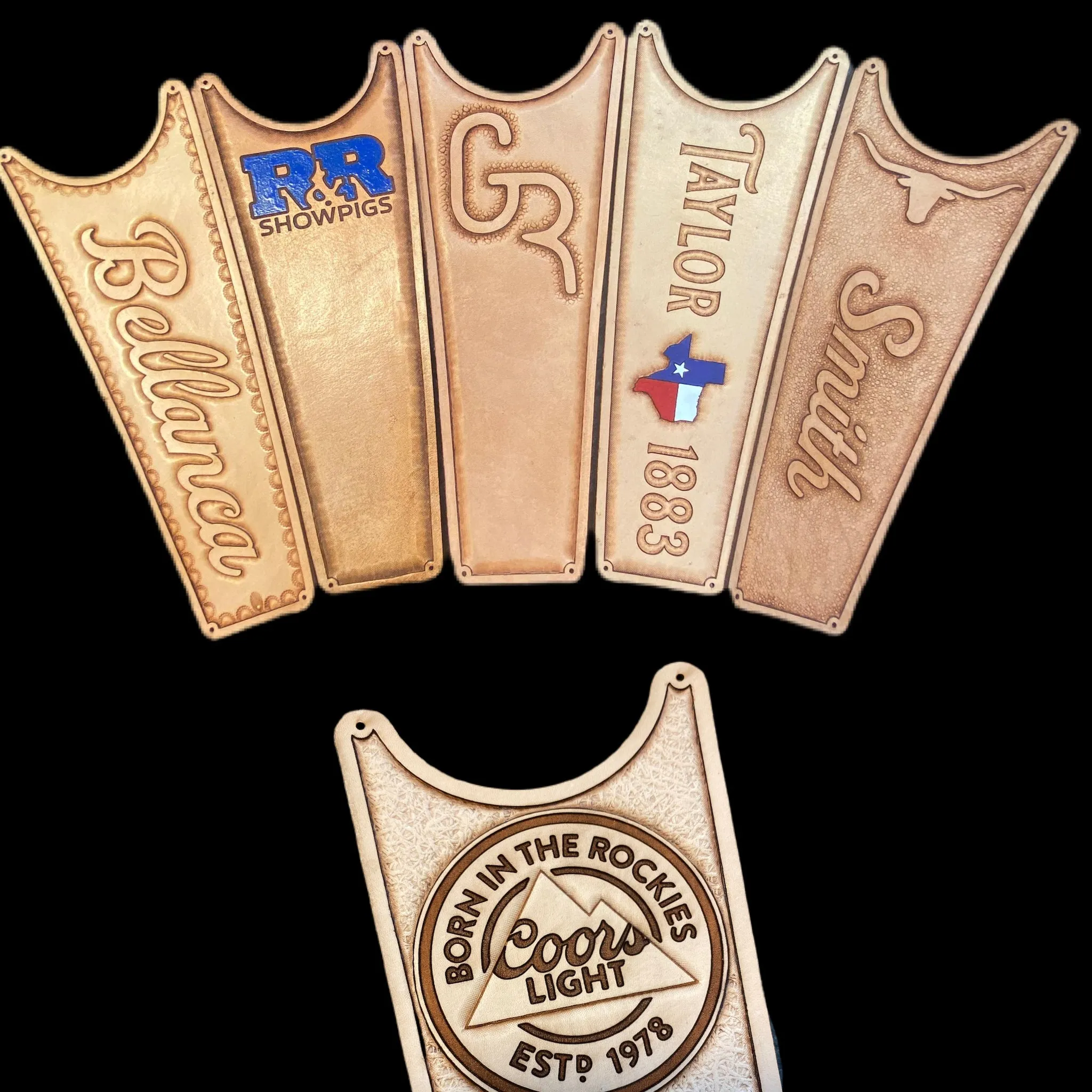 Custom Boot Jack - Handtooled