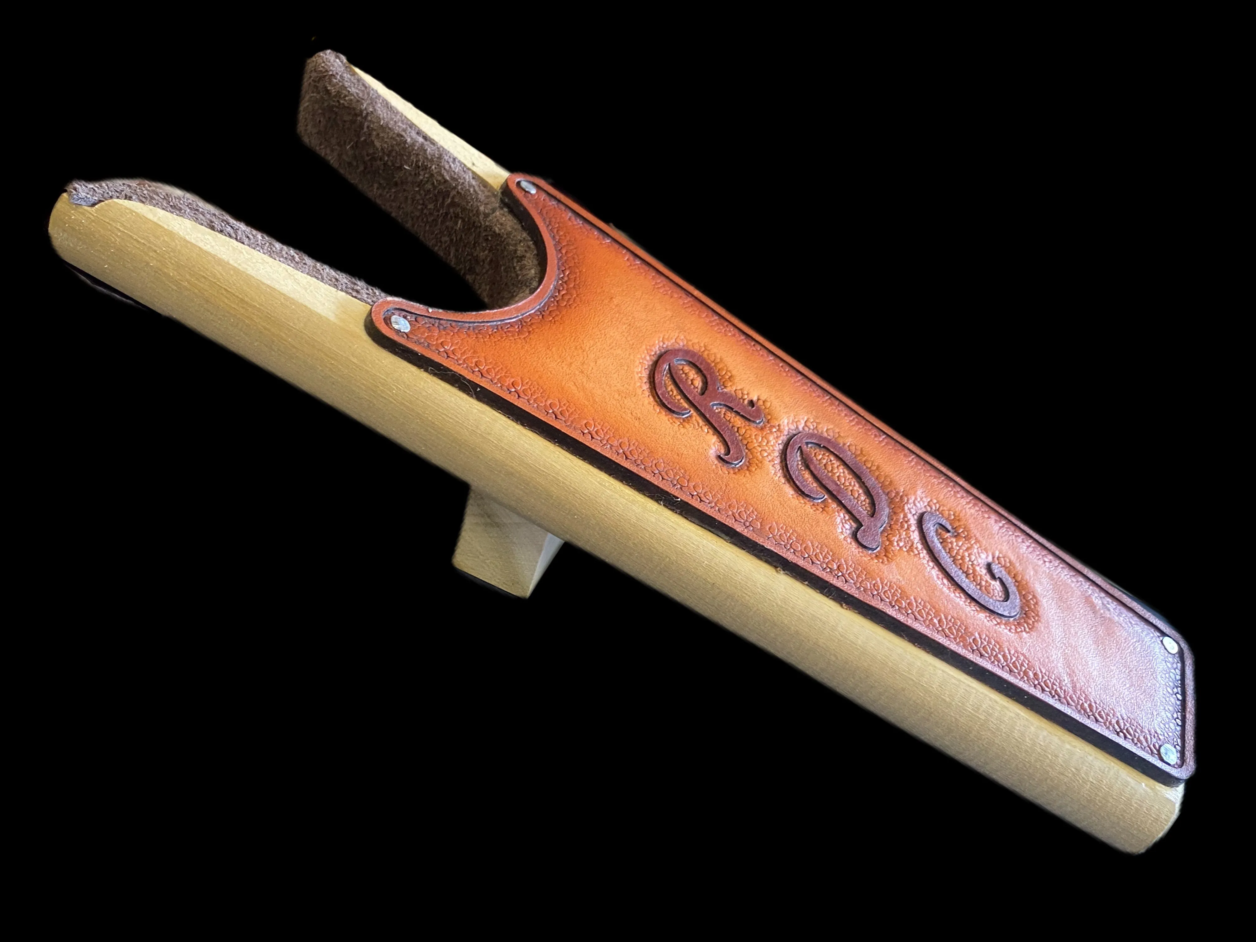 Custom Boot Jack - Handtooled