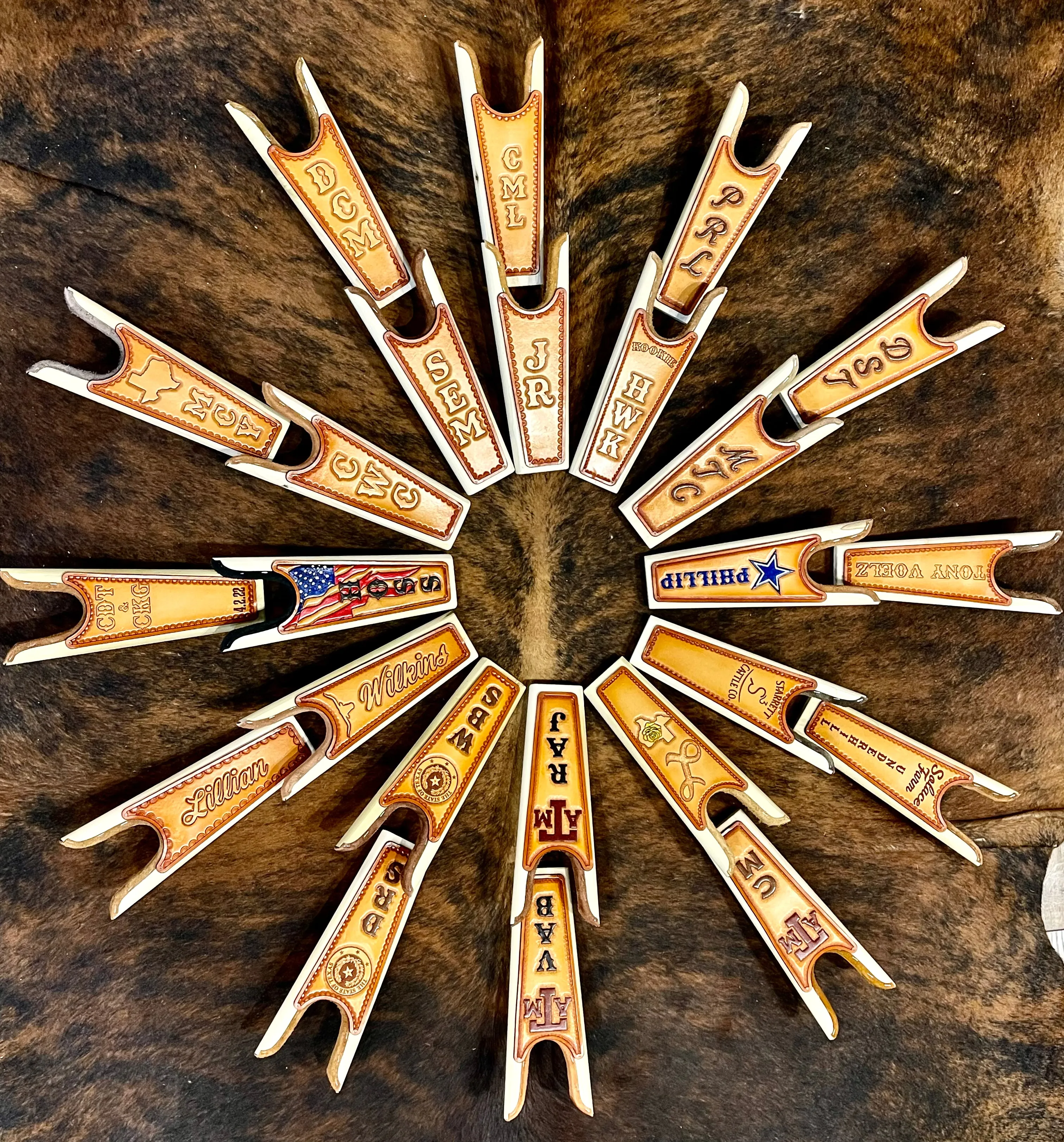 Custom Boot Jack - Handtooled