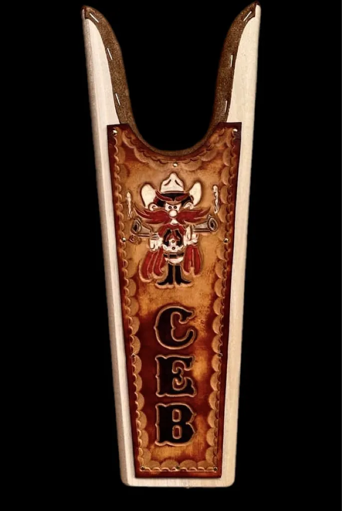 Custom Boot Jack - Handtooled