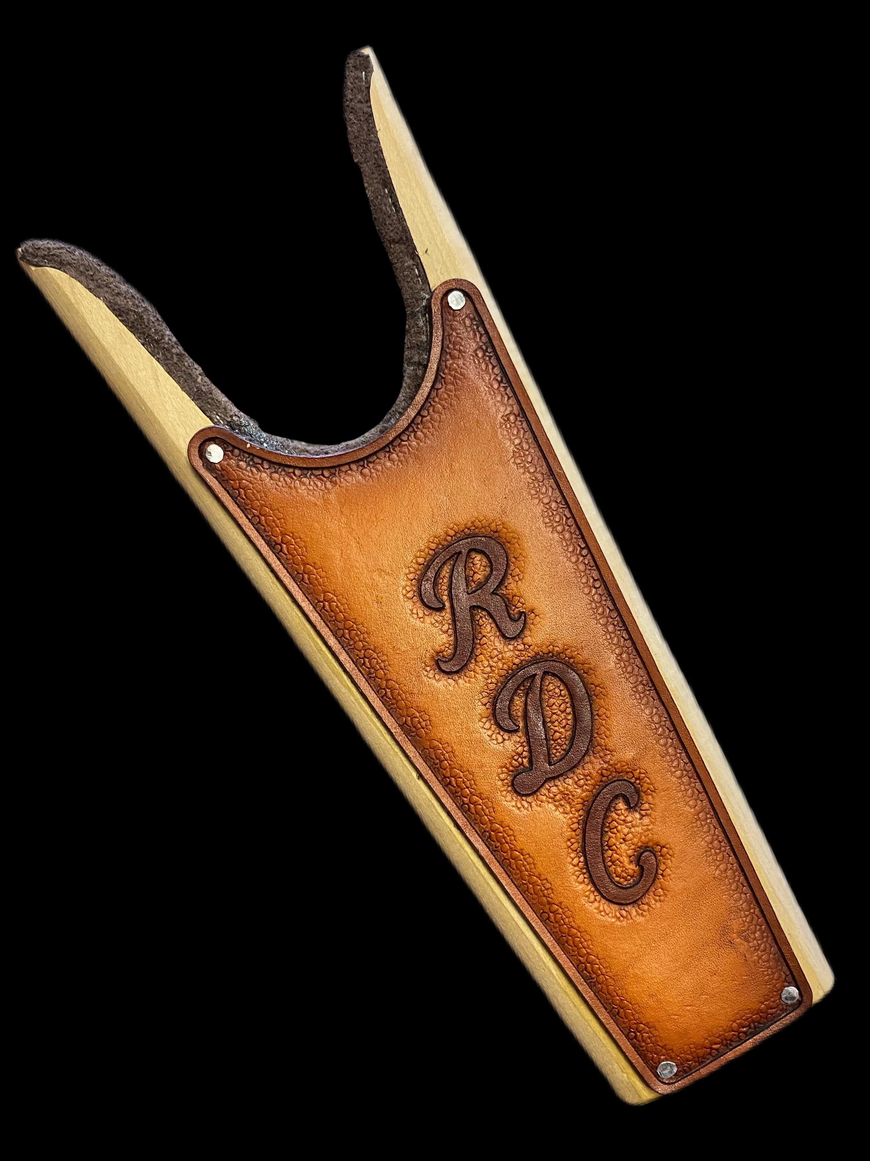 Custom Boot Jack - Handtooled