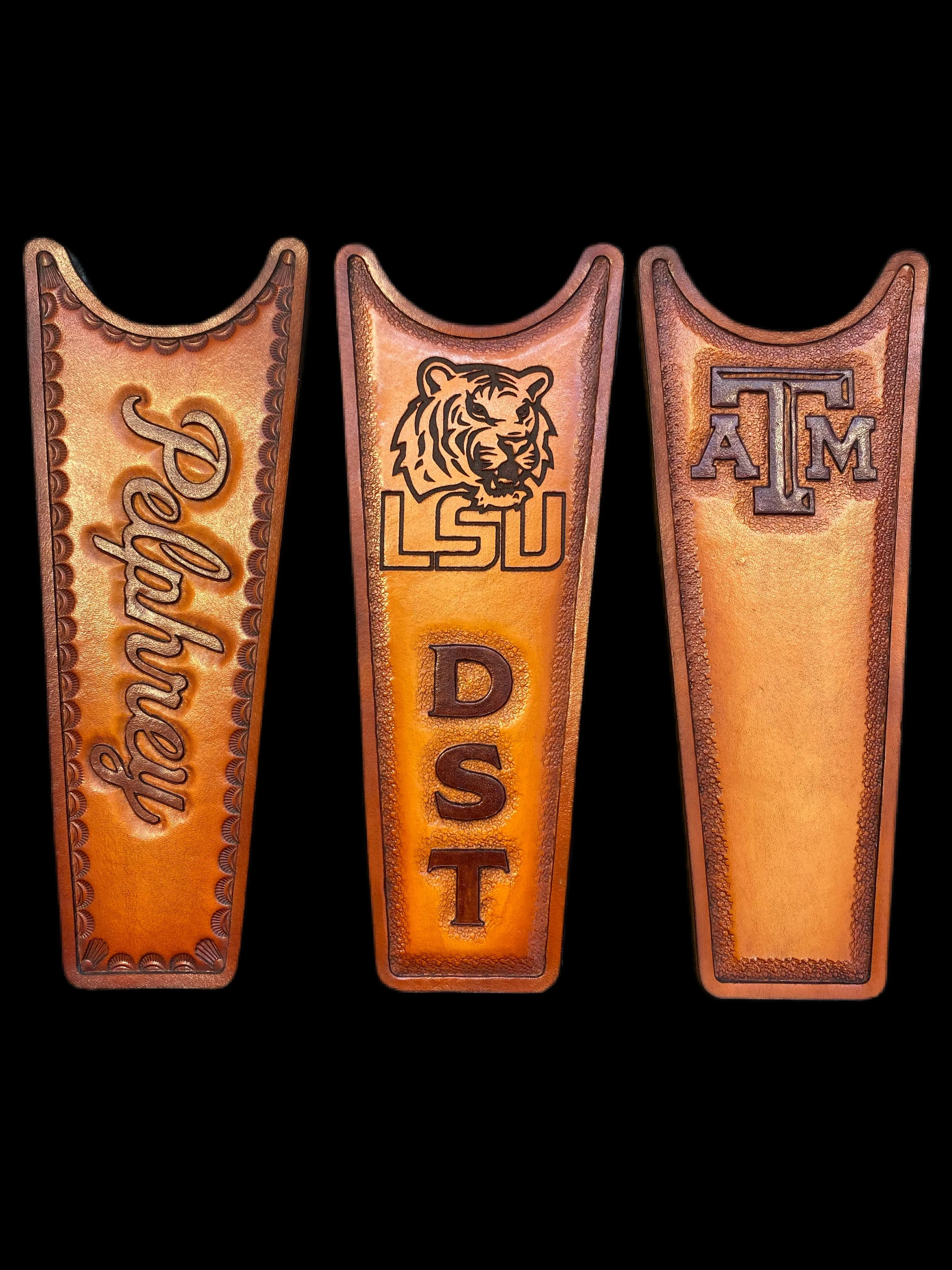 Custom Boot Jack - Handtooled