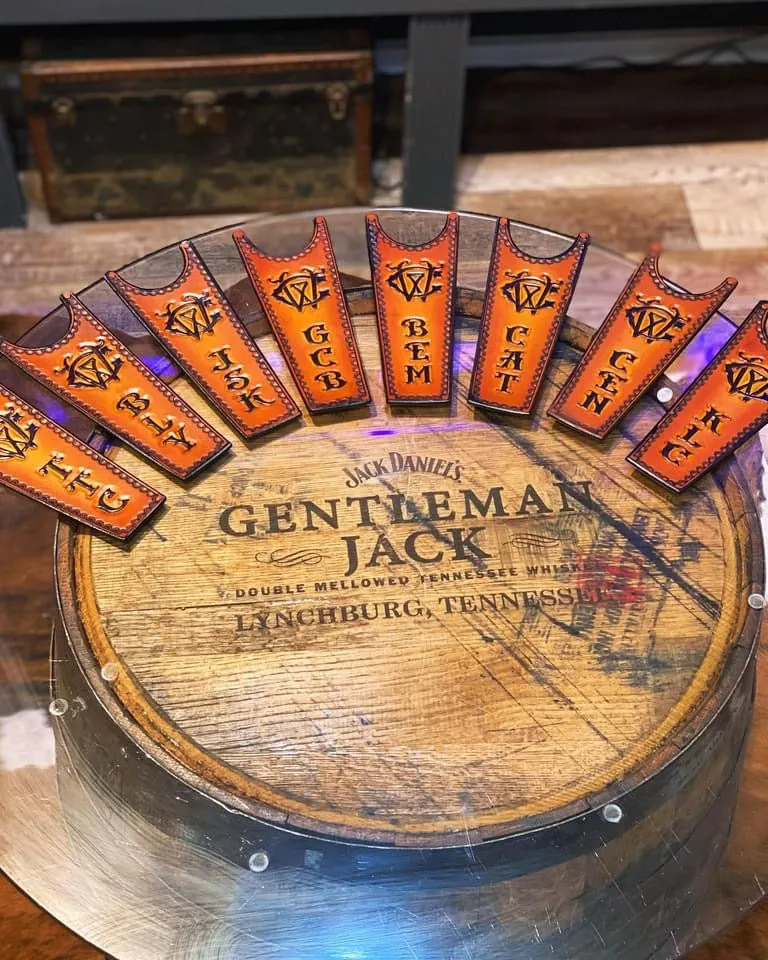 Custom Boot Jack - Handtooled