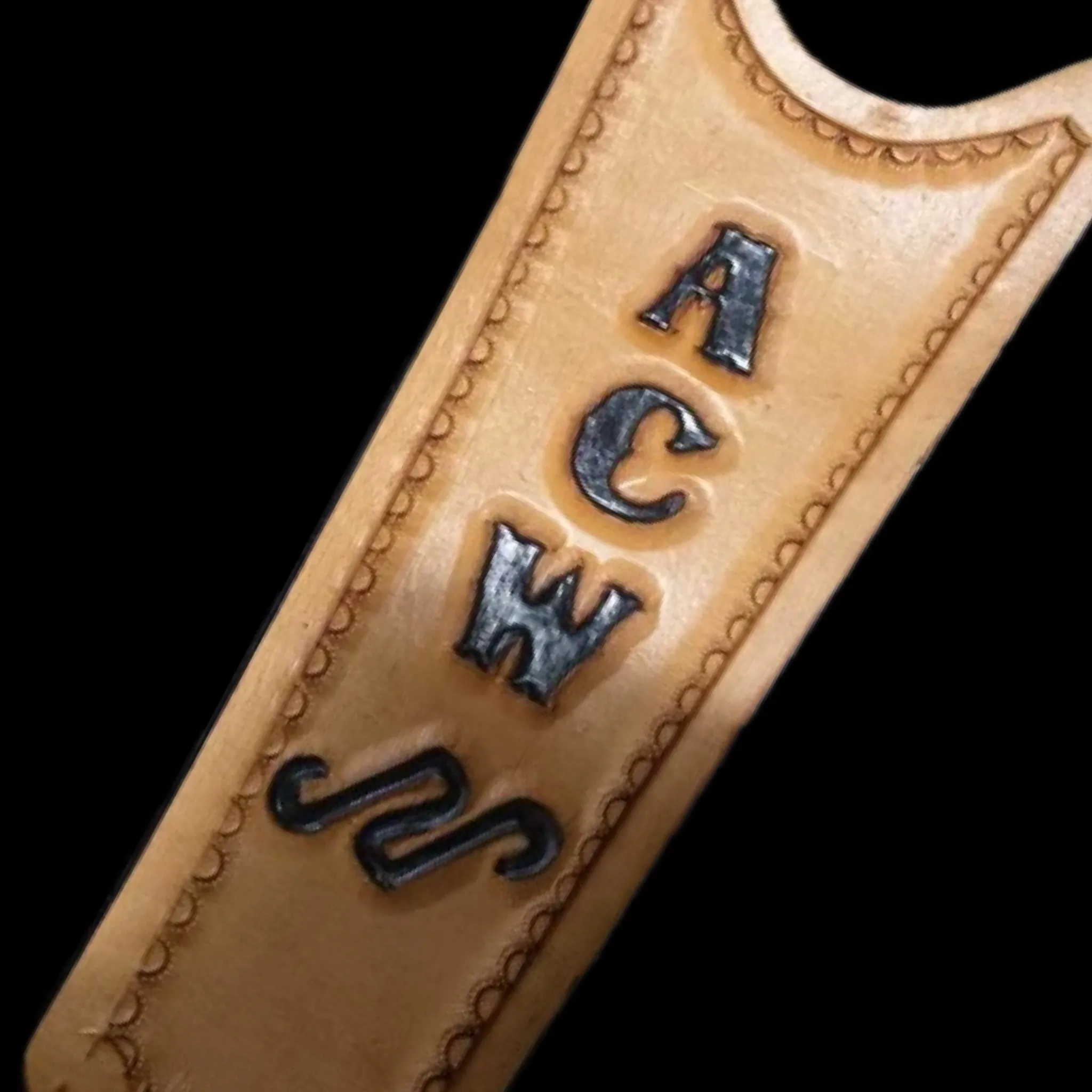 Custom Boot Jack - Handtooled