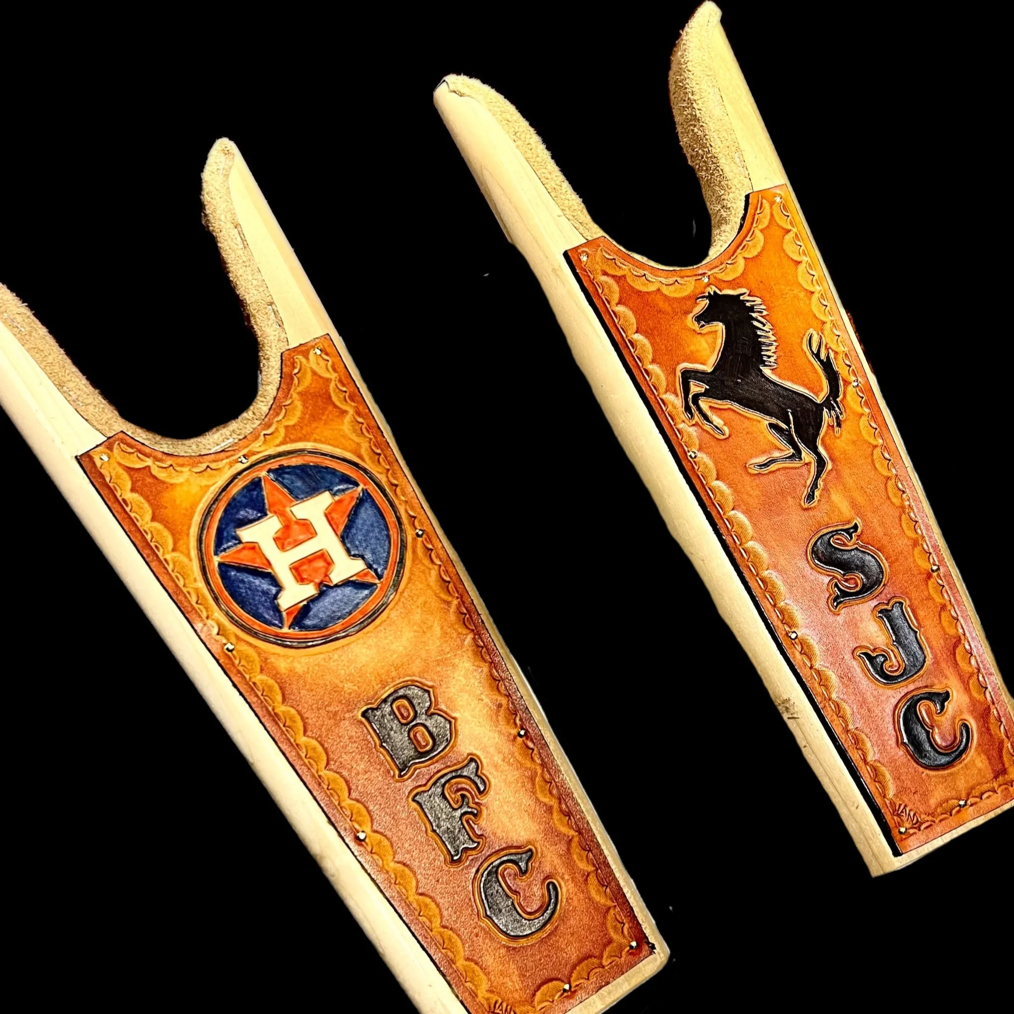 Custom Boot Jack - Handtooled