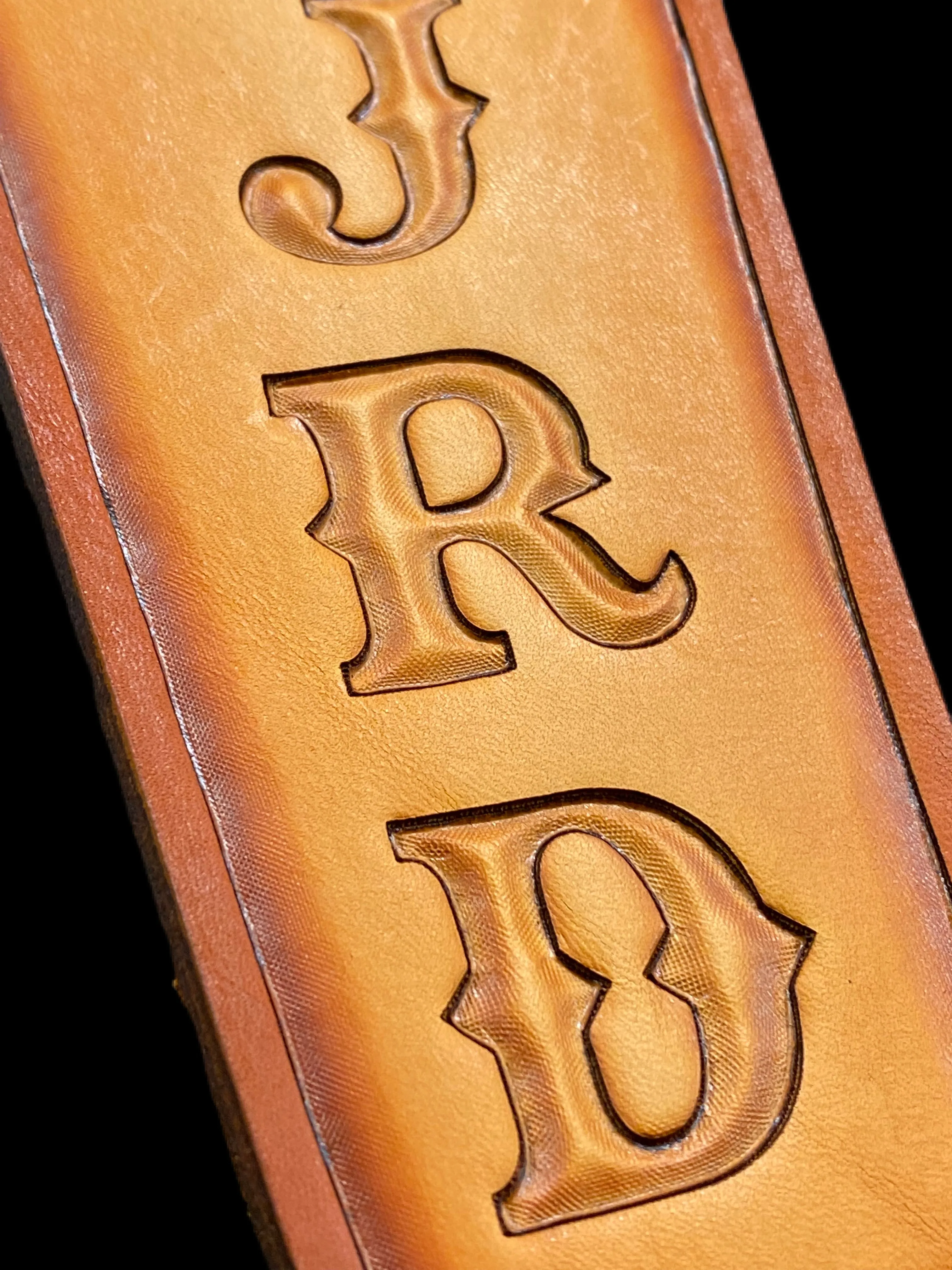 Custom Boot Jack - Handtooled