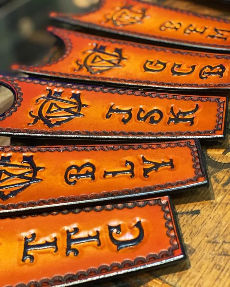 Custom Boot Jack - Handtooled