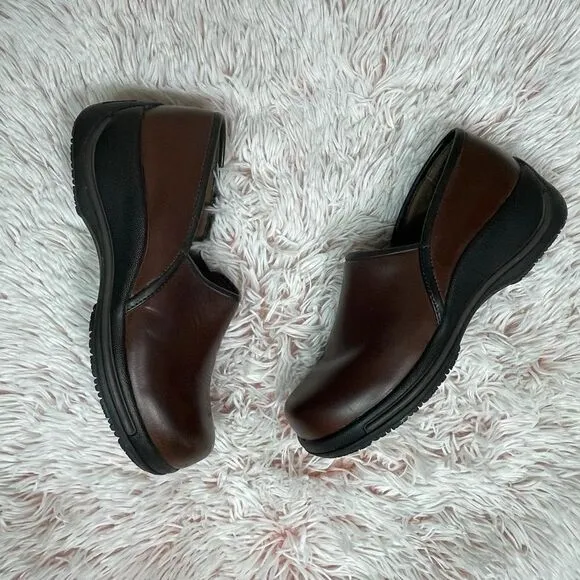 Dansko Leather Clogs