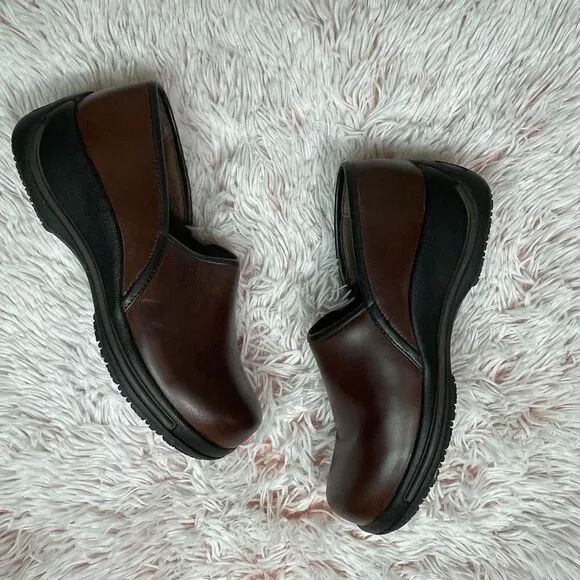 Dansko Leather Clogs