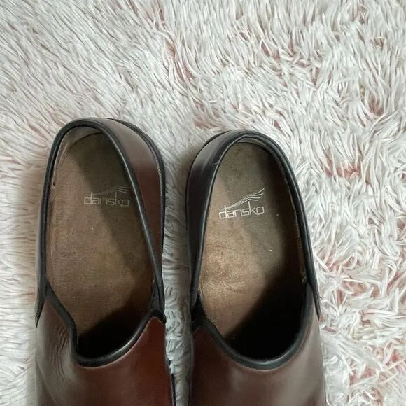 Dansko Leather Clogs