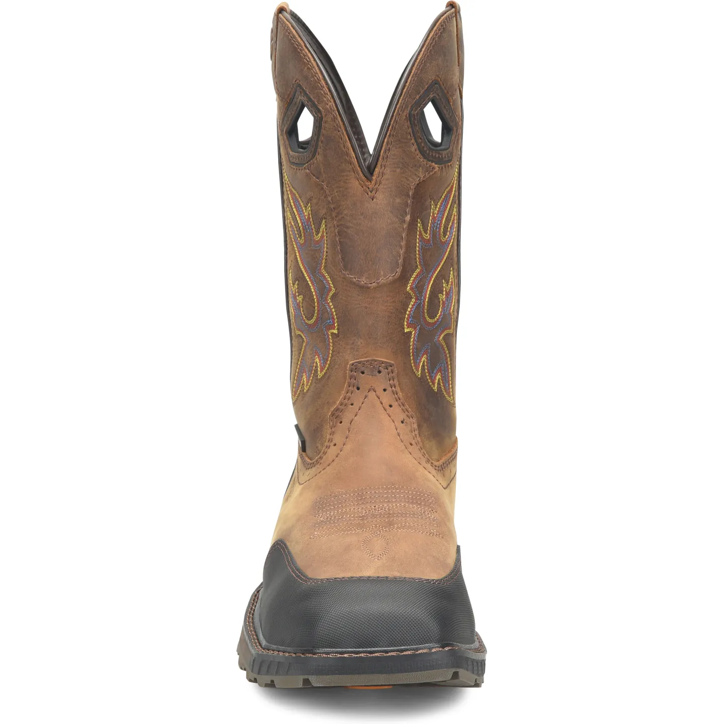 Double H Men's Rebunke 11" ST Waterproof Lug Roper Work Boot - Brown - DH5397