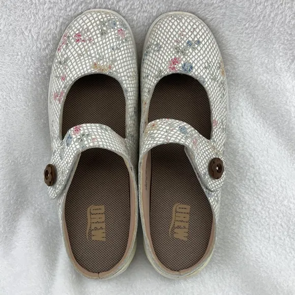 Drew Shoe Women’s Leather Juniper Clogs sz 7 NWOB