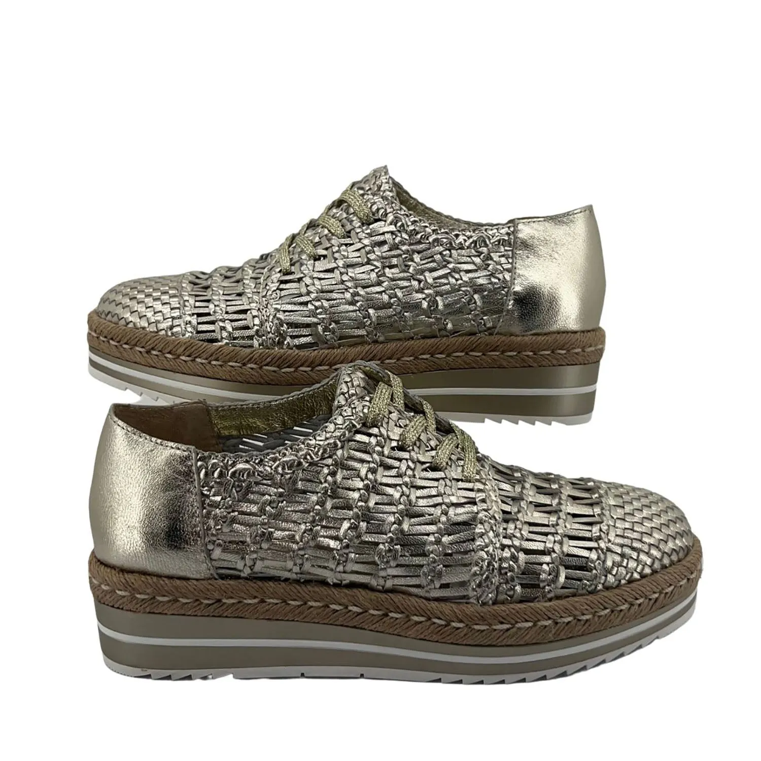 Edel Lace Ups - Platinum - DJ38