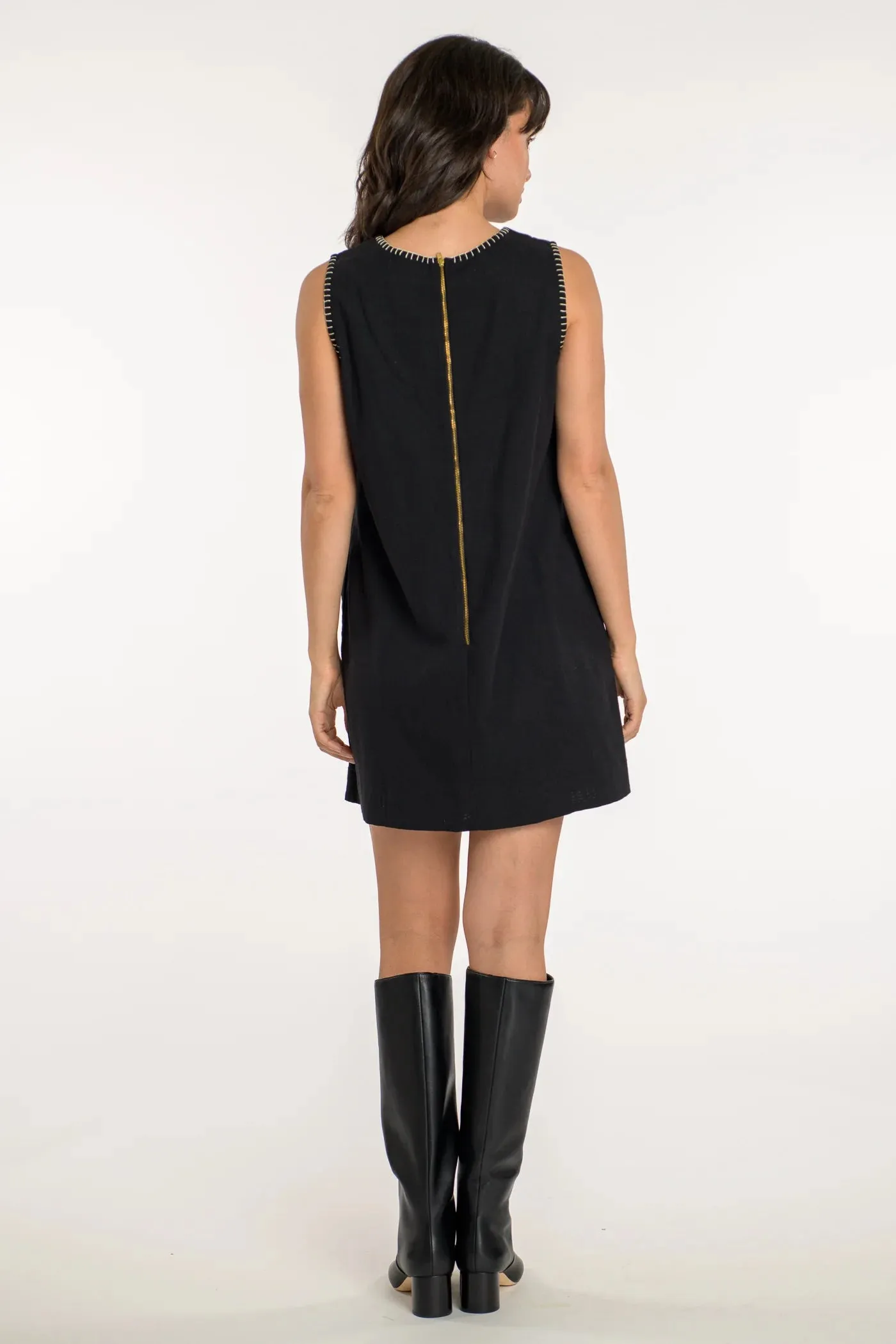 Ellie Dress (Solid Black)