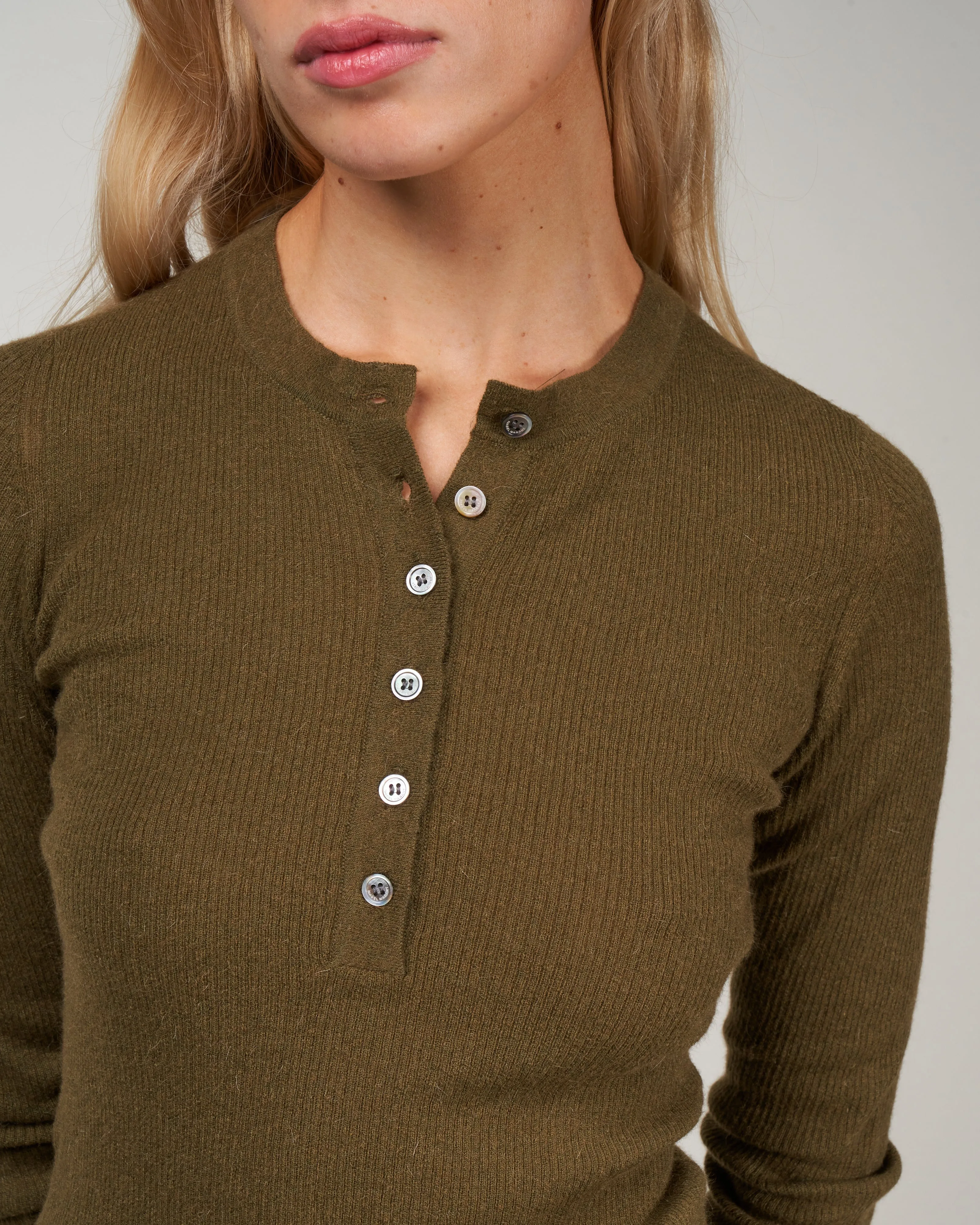 faustine sweater - khaki