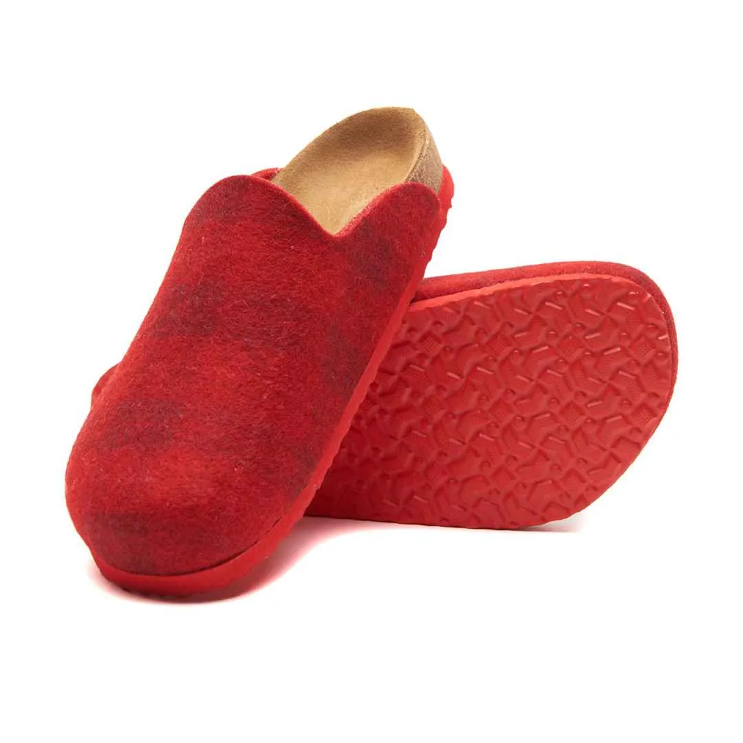 Favor-Pr - Genuine Wool Orthopedic Arch Support House Slipper
