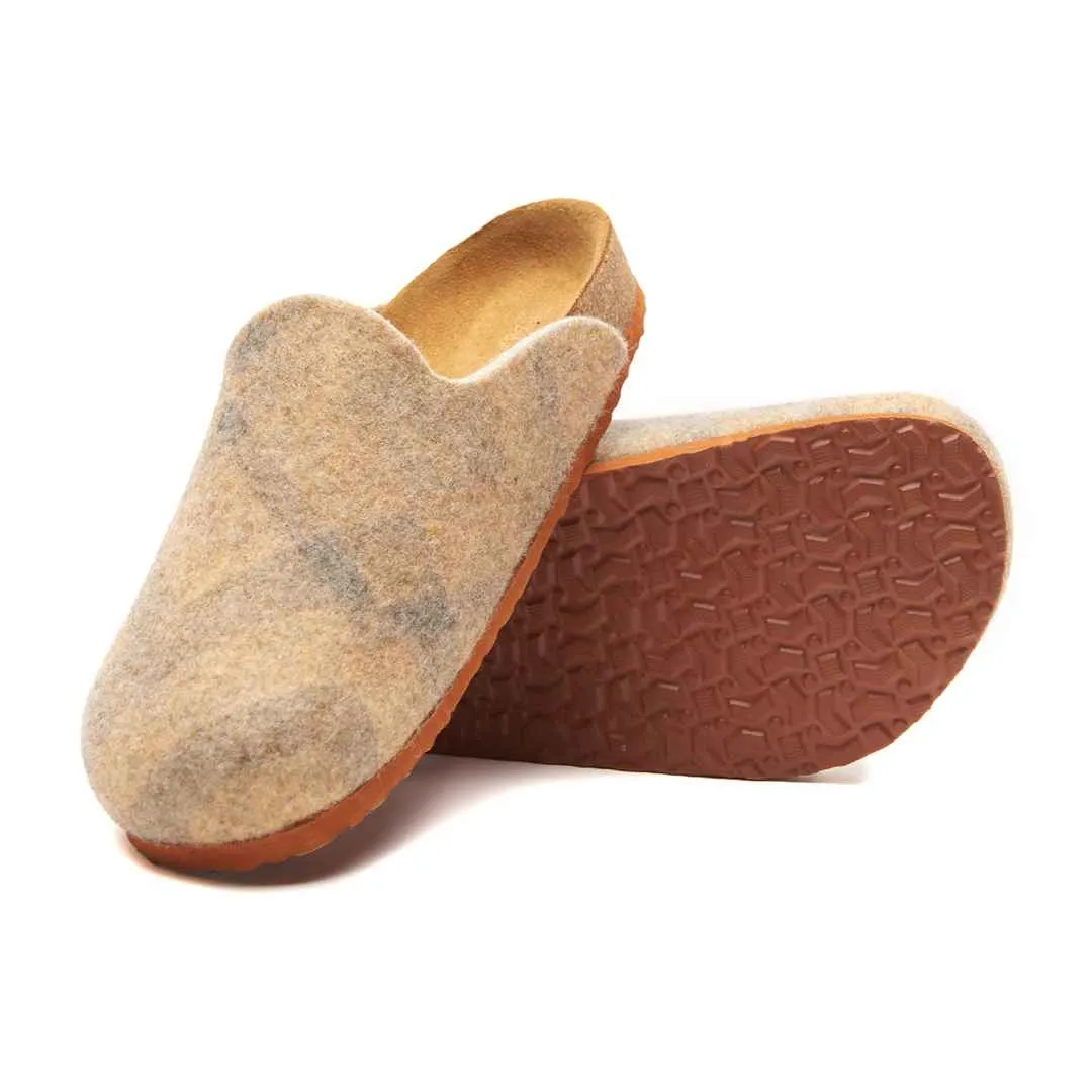 Favor-Pr - Genuine Wool Orthopedic Arch Support House Slipper