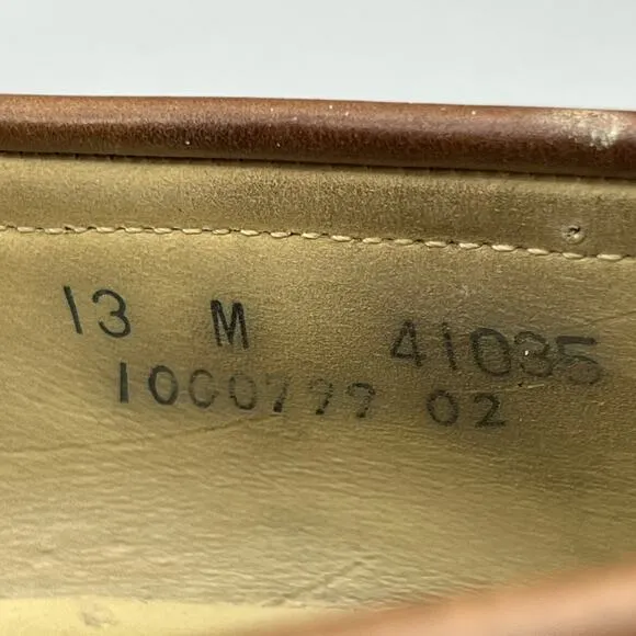 Frye Suede Penny Loafers Men's Size 13 M Brown Leather Slip On Almond Toe Shoes