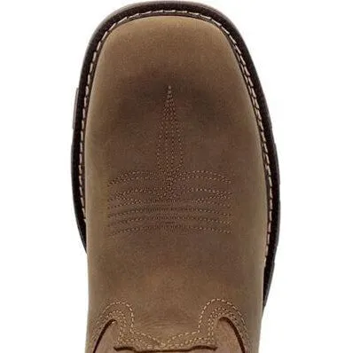 Georgia Men's Carbo Tec Flx 11" Square Toe Insulkul Work Boot- Brown- GB00703