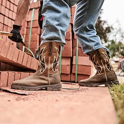 Georgia Men's Carbo Tec Flx 11" Square Toe Insulkul Work Boot- Brown- GB00703